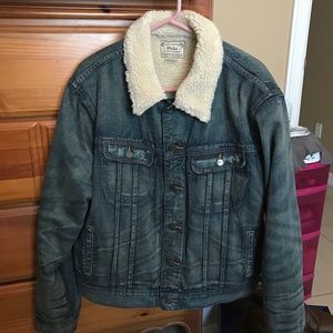 Polo Ralph Lauren Denim Sherpa Jacket